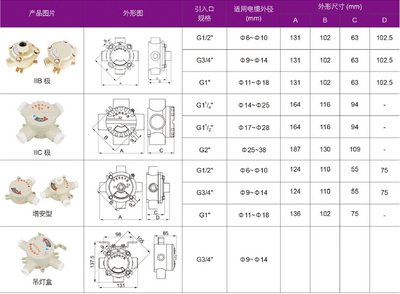 防爆接線盒6分,河南防爆接線盒-供求商機-防爆儀表箱BYB(防爆儀表柜)樂清市進申防爆電氣